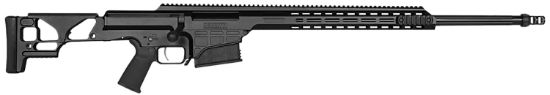 Picture of Barrett 18514 Mrad 308 Win 24" 10+1 Black Cerakote Black Fixed Adjustable Comb Stock Black Polymer Grip Right Hand 