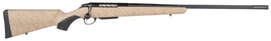 Picture of Tikka Jrtxrt340 T3x Lite 270 Wsm 3+1 24.30" Fluted/Threaded, Black Barrel/Rec, Black Webbed Tan Roughtech Synthetic Stock, Interchangeable Grip, Muzzle Brake 