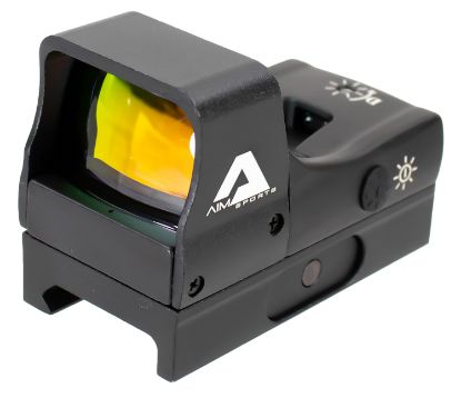 Picture of Aim Sports Rt5c1 Compact Reflex Sight Matte Black 1 X 27 Mm 3.5 Moa Red Dot 