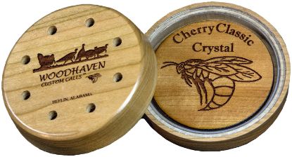 Picture of Woodhaven Wh055 Cherry Classic Friction Call Attracts Turkeys Natural Crystal/Wood 
