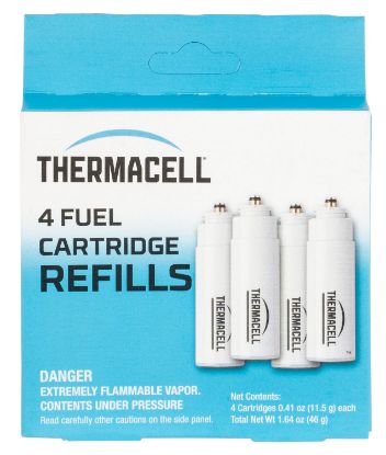 Picture of Thermacell C4 Repellent Refill White Effective 15 Ft Odorless Scent Fuel Cartridge Repels Mosquito Effective Up To 48 Hrs 4 Per Pkg 