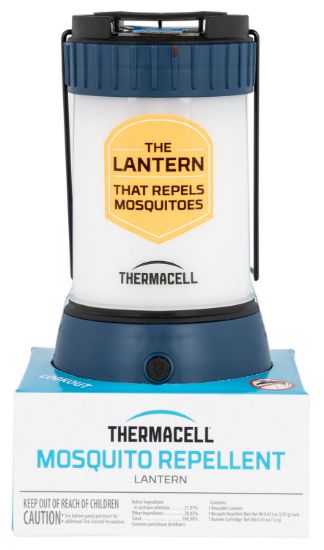 Picture of Thermacell Mrcle Scout Lantern Camp Blue Effective 15 Ft Odorless Scent Repels Mosquito Effective Up To 12 Hrs 
