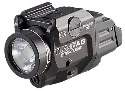 Picture of Streamlight 69434 Tlr-8 A G Gun Light With Green Laser Black Anodized 500 Lumens White Led 