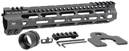 Picture of Midwest Industries Micrlw105 Combat Lightweight Ar-15 Black Hardcoat Anodized Aluminum/Polymer 10.50" Picatinny/M-Lok 