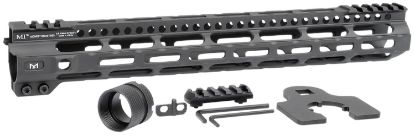 Picture of Midwest Industries Micrlw14 Combat Lightweight Ar-15 Black Hardcoat Anodized Aluminum/Polymer 14" Picatinny/M-Lok 