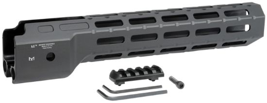 Picture of Midwest Industries Micrpc9 Combat Ruger Pc9 M-Lok Handguard Black Hardcoat Anodized 6061-T6 Aluminum 12" 