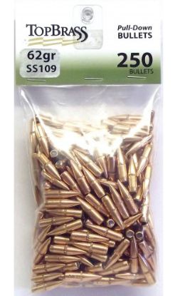 Picture of Top Brass Jb01200pd250 Pull-Down 223 Rem 62 Gr Full Metal Jacket Boat Tail/ 250 Per Bag 