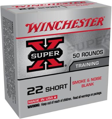 Picture of Winchester Ammo X22sbw Super X Blank 22 Short 50 Per Box/ 100 Case 