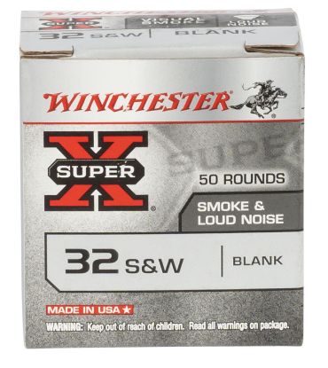 Picture of Winchester Ammo 32Bl2pw Super X Blank 32 S&W 50 Per Box/ 100 Case 
