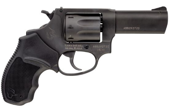 Picture of Taurus 2942M031 942 22 Wmr 8Rd 3" Barrel, Overall Matte Black Finish Steel & Finger Grooved Black Polymer Grip 