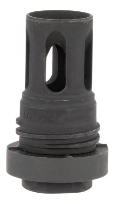 Picture of Yankee Hill 431524A Mini Qd Flash Hider Black Phosphate Steel With 5/8"-24 Tpi Threads & 2.13" Oal For 5.56X45mm Nato Ar-Platform 