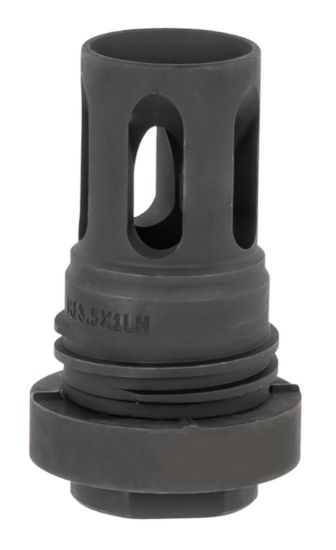 Picture of Yankee Hill 4315M13la Mini Qd Flash Hider Black Phosphate M13.5X 1 Lh Threads 2.13" Oal For 5.56X45mm Nato Ar-Platform 