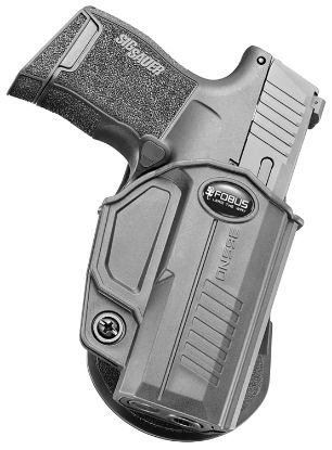 Picture of Fobus 365Nd Passive Retention Evolution Owb Black Polymer Paddle Fits Sig P365 Right Hand 