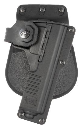 Picture of Fobus Rbt19 Active Retention Tactical Owb Polymer Paddle Fits Glock 19/23/32 W/Tactical Light Or Laser Right Hand 