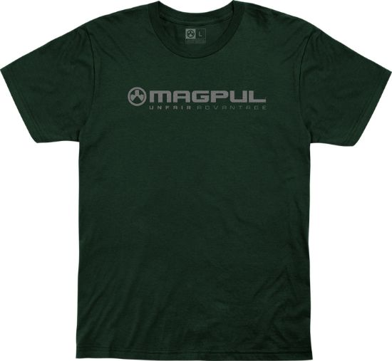 Picture of Magpul Mag1114-301-S Unfair Advatange Forest Green Cotton Short Sleeve Small 