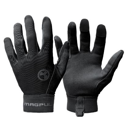 Picture of Magpul Mag1109-230 Technical 2.0 Gloves Black Touchscreen Synthetic/Suede Small 