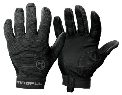 Picture of Magpul Mag1015-001 Patrol 2.0 Gloves Black Nylon/Leather Small 