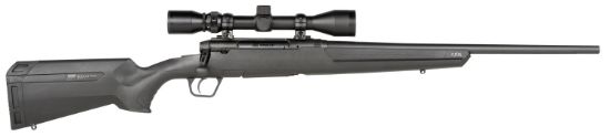 Picture of Savage Arms 57474 Axis Xp Compact Compact 6.5 Creedmoor 4+1 20" Matte Black Button-Rifled Barrel, Drilled & Tapped Steel Receiver, Matte Black Fixed Synthetic Stock, Weaver 3-9X40mm 