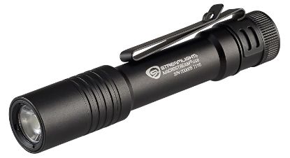 Picture of Streamlight 66320 Macrostream Usb Everyday Carry Flashlight Black Anodized 50/500 Lumens White Led 