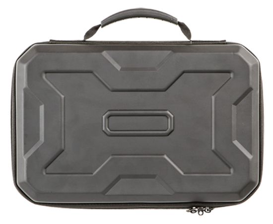 Picture of Allen 8212 Exo Handgun Case Black Polymer, Egg Crate Foam, Lockable Zipper & Molded Rubber Handle 12" L 