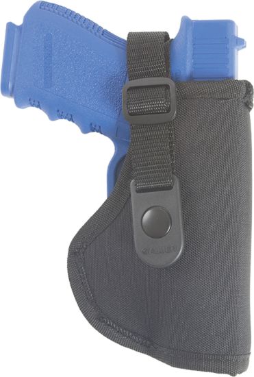 Picture of Allen 44806 Cortez Owb, Size 06, Black Polyester, Compatible W/Glock 26/27, Ruger Security-9, Belt Loop Mount Right Hand 