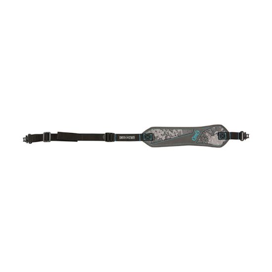 Picture of Girls With Guns 8484 Glenwood With Shade Camo Finish, Non-Slip Textured Back, 21"-37" Oal, 3.25" W, Adjustable Design & Swivels For Rifles 