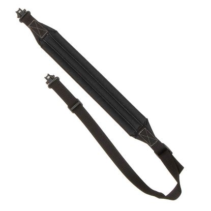 Picture of Allen 8311 Standard Padded Rifle Sling W/Swivels Black Endura Adjustable Length 20" To 42" 