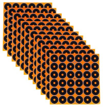 Picture of Ez-Aim 15250 Splash Reactive Black/Orange Self-Adhesive Paper Bright Yellow Enhancement 12 Pack 