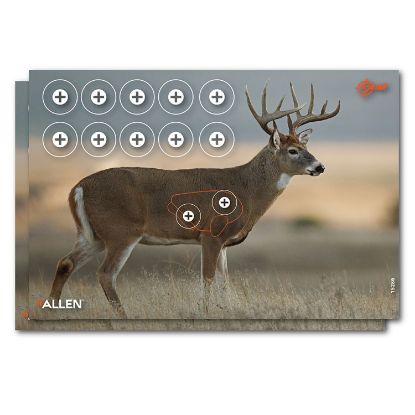 Picture of Ez-Aim 15286 Whitetail Deer Paper Hanging 23" X 35" Multi-Color Includes Pasters 2 Per Pkg 