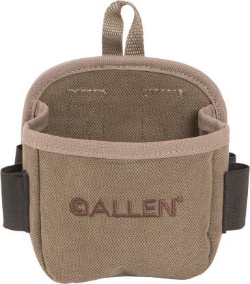 Picture of Allen 2203 Select Shell Carrier 25 Shell Box Capacity Tan Canvas W/4 Side Loops, Belt Clip Mount 