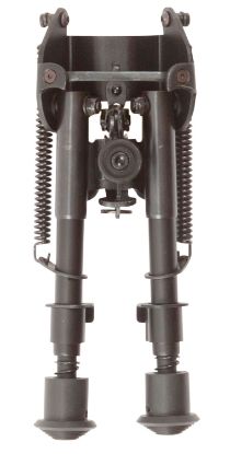 Picture of Allen 2207 Bozeman Rifle Bipod Black Aluminum W/Sling Swivel Stud Mount, Rubber Feet & 6-9" Vertical Adjustment 