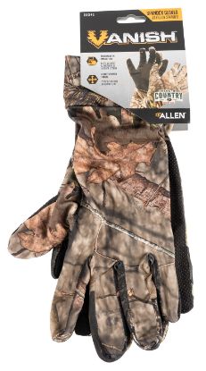 Picture of Vanish 25341 Hunting Gloves Mossy Oak Break-Up Country Touchscreen Spandex Osfa 