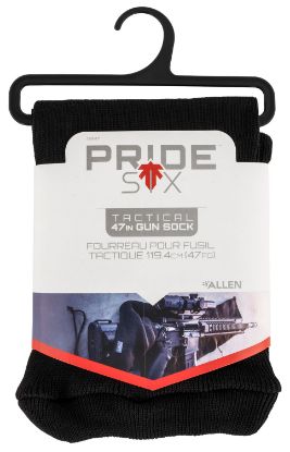 Picture of Tac Six 13247 Tactical Rifle Gun Sock Fits Tactical Firearms W/Wo Scope Up To 47" Long, Silicone Treated, Cinch Closure 