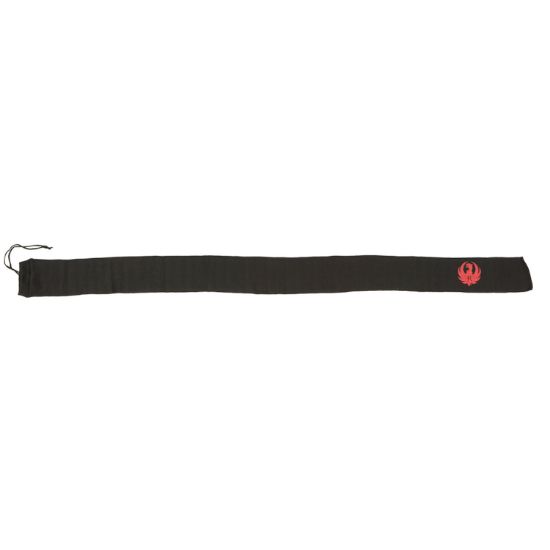 Picture of Ruger 13401 Gun Sock 52" Rifle Or Shotgun, Black Knit With Ruger Logo 