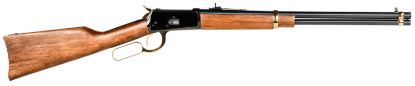 Picture of Rossi 923572013Gld R92 Gold Full Size 357 Mag 10+1, 20" Polished Black Steel Barrel & Receiver, Brazilian Hardwood Fixed Stock, Right Hand 