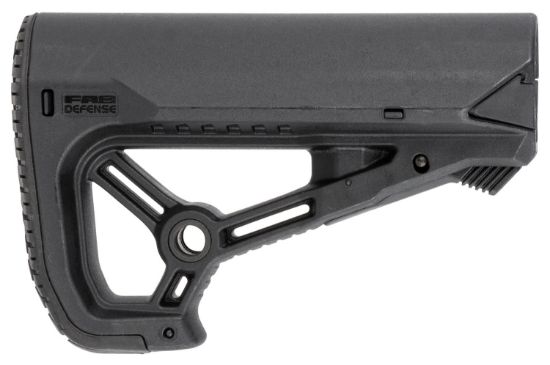 Picture of Fab Defense Fxglcores Gl-Core S Cqb Optimized Combat Buttstock For Ar-15/ M4 Black Fiberglass Reinforced Polymer 