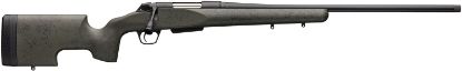 Picture of Winchester Guns 535732294 Xpr Sr 6.5 Prc Caliber With 3+1 Capacity, 22" Threaded Barrel, Black Perma-Cote Metal Finish & Black Webbed Green Grayboe Renegade Long Range Stock Right Hand (Full Size) 