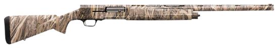 Picture of Browning 0118992004 A5 12 Gauge 28" Barrel 3.5" 4+1 Full Coverage Mossy Oak Shadow Grass Habitat, Textured Synthetic Stock With Closed Radius Pistol Grip 