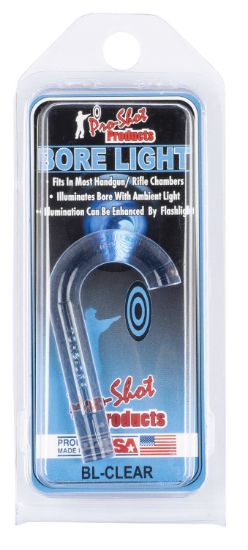 Picture of Pro-Shot Blclear Uv Bore Light .22 Cal & Up Handgun/Rifle Fiber Optic Illuminator Lightening Blue 