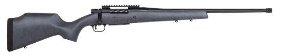 Picture of Mossberg 28101 Patriot Long Range Hunter 308 Win Caliber With 5+1 Capacity, 22" Barrel, Threaded/Fluted Matte Blued Metal Finish & Sniper Gray Fixed Monte Carlo Stock Right Hand (Full Size) 