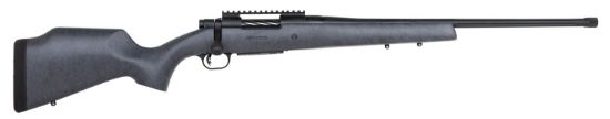 Picture of Mossberg 28103 Patriot Long Range Hunter 6.5 Creedmoor Caliber With 5+1 Capacity, 22" Threaded/Fluted Barrel, Matte Blued Metal Finish & Sniper Gray Fixed Monte Carlo Stock Right Hand (Full Size) 