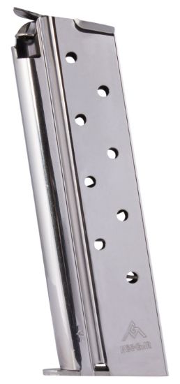 Picture of Mec-Gar Mgcggov10n Standard Nickel Detachable 8Rd 10Mm Auto For 1911 Government 