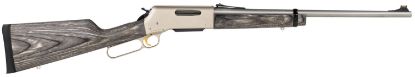 Picture of Browning 034015182 Blr Lightweight 81 Takedown 6.5 Creedmoor 4+1 20" Matte Stainless/ 20" Button-Rifled Barrel, Matte Stainless Aluminum Receiver, Satin Gray/ Laminate Stock, Right Hand 