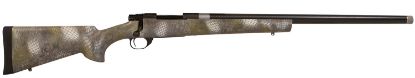 Picture of Howa Hgcf65ckts M1500 Hogue 6.5 Creedmoor 5+1 24" Black Carbon Fiber Steel Barrel, Black Steel Receiver, Kratos Camo Hogue Overmolded Synthetic Stock 