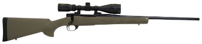 Picture of Howa Hgp265prcg M1500 Gamepro Gen2 6.5 Prc 3+1 24" Threaded Barrel, Blued Metal Finish, Green Fixed Hogue Pillar-Bedded Overmolded Stock, Includes Gamepro 4-12X40mm Scope 