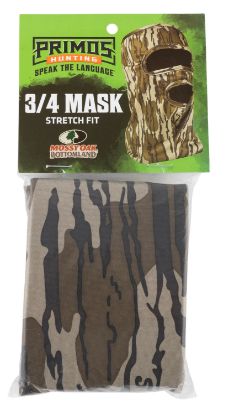 Picture of Primos Ps6665 Stretch Fit Mossy Oak Original Bottomland Neoprene 3/4 Face Mask Osfa 