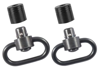 Picture of Outdoor Connection Pbs19121 Push Button Swivel Set 1" Black Steel 
