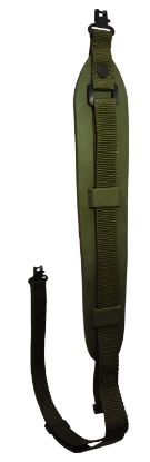 Picture of Outdoor Connection Ms20972 Compact Molded Sling Made Of Green Rubber With Talon Qd Swivels & Adjustable Design For Rifle/Shotgun 