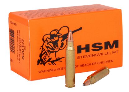 Picture of Hsm 2232 Varmint 223 Rem 55 Gr Soft Point 50 Per Box/ 20 Case 