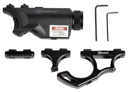 Picture of Firefield Ff35010k Rival Xl Foregrip Flashlight Red Laser Combo Kit Matte Black 75/150 Lumens White Led Light 